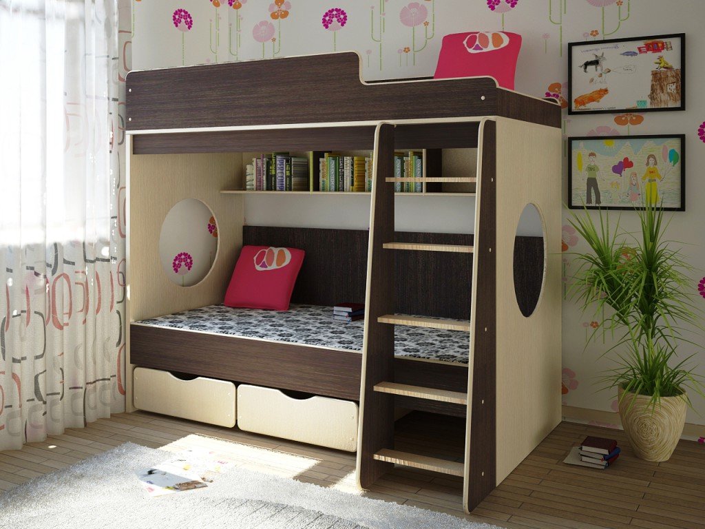 двухэтажная кровать для детской