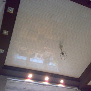 подвесной потолок на кухне
