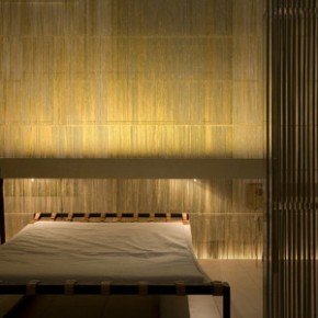 бамбуковые панели в японском минимализме