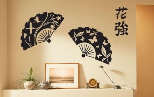 декоративные наклейки в японском стиле