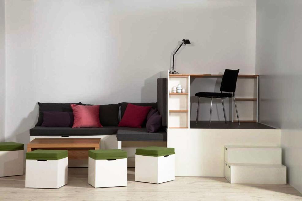 многофункциональная мебель для небольших квартир