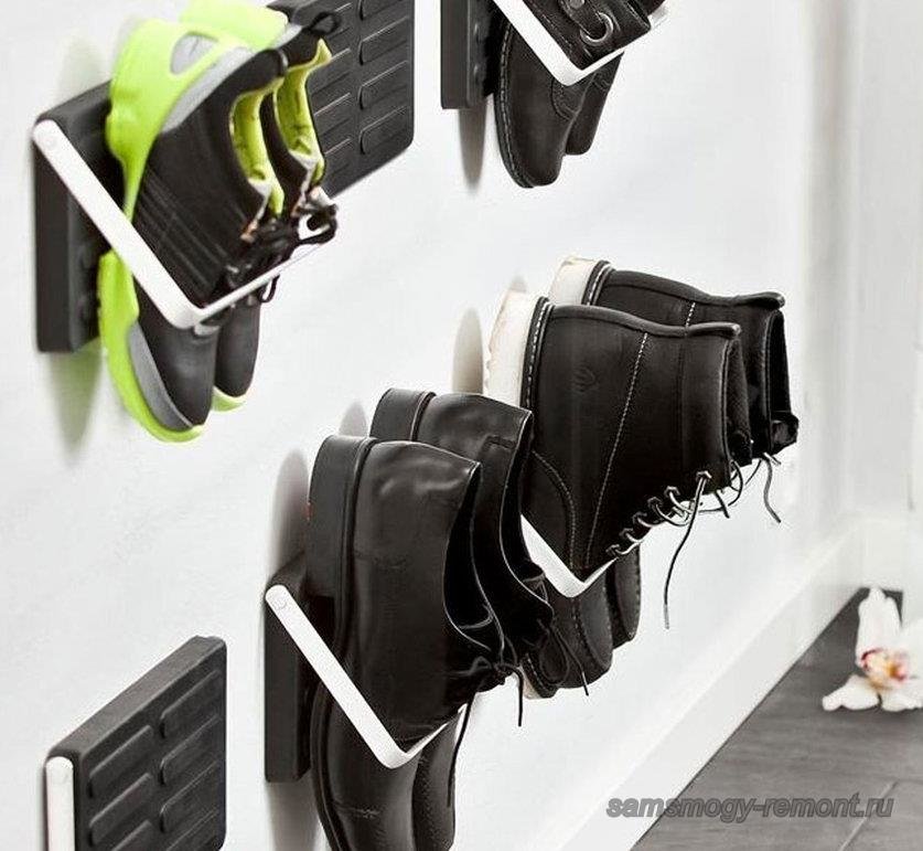 Настенная система хранения обуви 